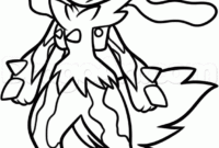 pokemon lucario coloring pages
