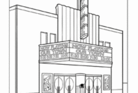 movie theater coloring pages movie theater coloring pages