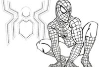 spider man far from home coloring pages spider man far from home coloring pages