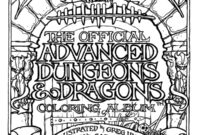d amp d coloring page