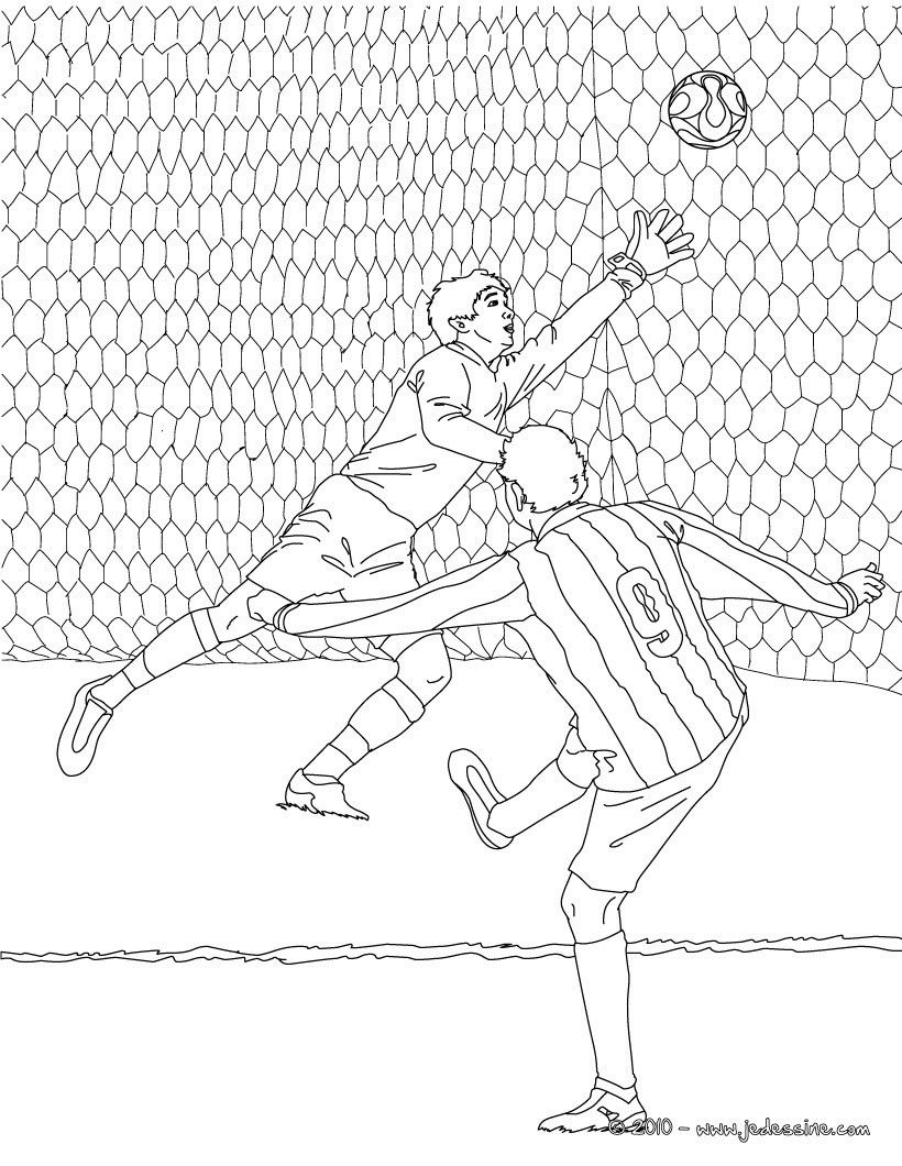 22+ Coloriage De Soccer | Color Info