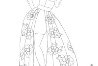 realistic fashion coloring pages