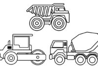 construction trucks coloring pages construction trucks coloring pages
