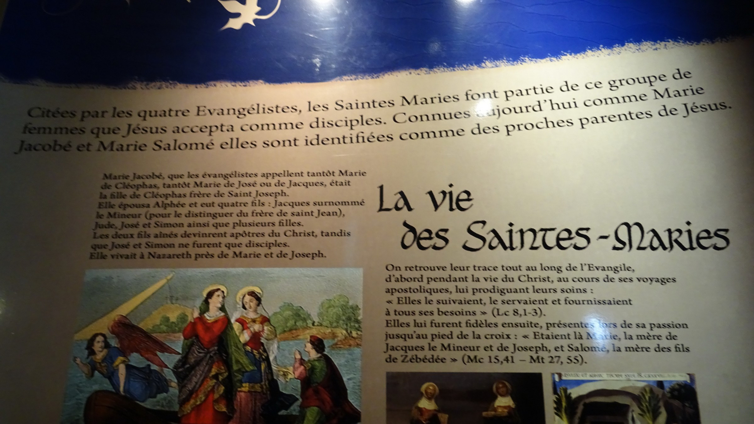 Toute une histoire que je vous invite à lire dans cette photo et les