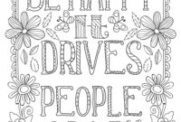coloring pages for adults quotes