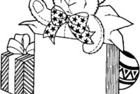 present box coloring pages present box coloring pages