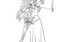 brave coloring pages