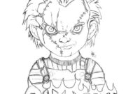 chucky coloring pages chucky coloring pages