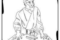 matthew tax collector coloring page