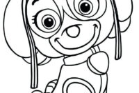 skye coloring page paw patrol skye coloring page paw patrol