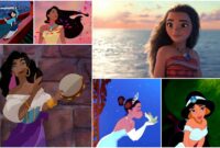 disney princesses colors