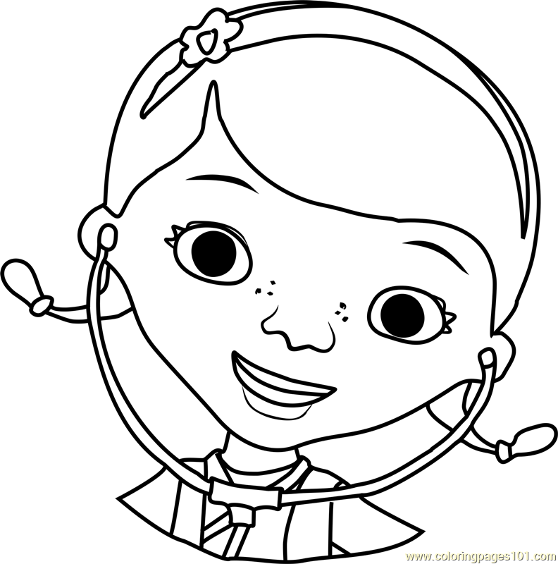 Doc McStuffins Coloring Page - Free Doc McStuffins Coloring Pages