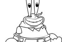 mr krabs coloring pages mr krabs coloring pages