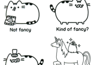 coloring pages of pusheen the cat coloring pages of pusheen the cat