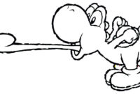 printable yoshi coloring pages printable yoshi coloring pages