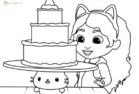 cat coloring pages cakey cat cat coloring pages cakey cat