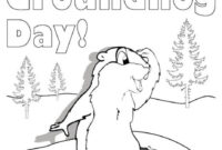 groundhog day coloring pages free printable groundhog day coloring pages free printable