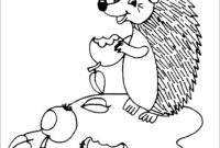 hedgehog coloring page hedgehog coloring page