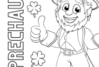 leprechaun coloring page free leprechaun coloring page free