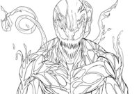 carnage marvel coloring page carnage marvel coloring page