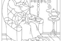 if you take a mouse to the movies coloring page if you take a mouse to the movies coloring page