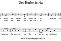 noten der herbst ist da noten der herbst ist da