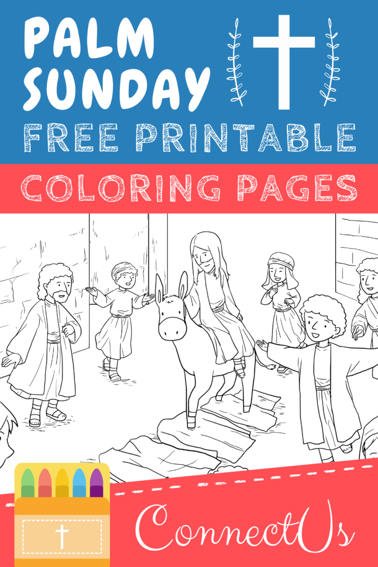 Free Printable Palm Sunday Coloring Pages for Kids – ConnectUS