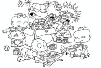 rugrats coloring page rugrats coloring page
