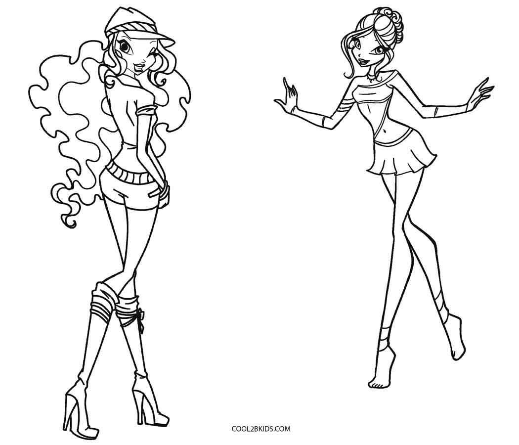 Free Printable Winx Coloring Pages For Kids | Cool2bKids