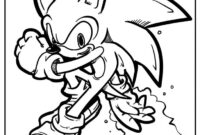 free coloring pages sonic