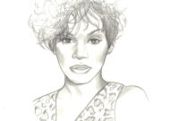 whitney houston coloring page whitney houston coloring page