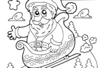 coloriage noel hugo lescargot