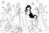 disney princess print