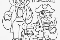 trick or treat coloring pages printable trick or treat coloring pages printable