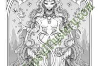 mystic coloring pages