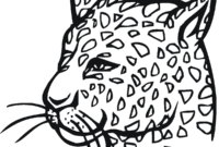 baby cheetah coloring page baby cheetah coloring page