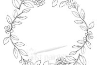 fall wreath coloring page fall wreath coloring page