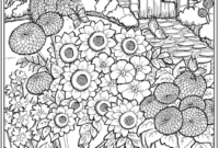 free printable garden coloring pages free printable garden coloring pages