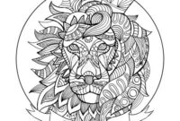 leo zodiac coloring pages