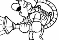 luigi coloring pages luigi coloring pages