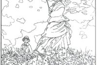 claude monet coloring pages claude monet coloring pages