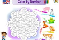 coloriage magique en anglais