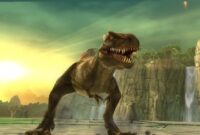 combat de dinosaure combat de dinosaure