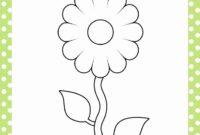 flower parts coloring page