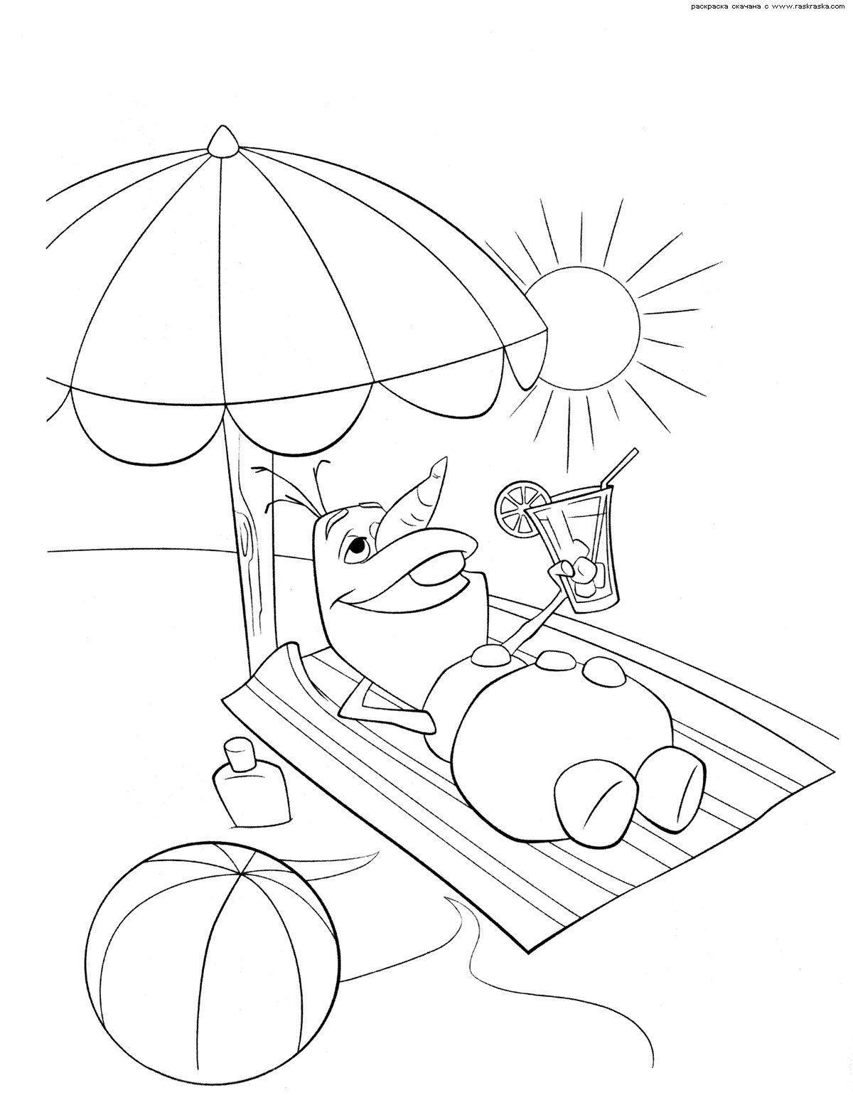 Disney Summer Coloring Pages at GetColorings.com | Free printable