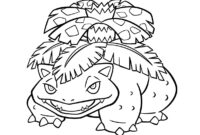 venusaur coloring page