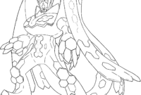 coloriage pokemon zygarde