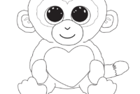 beanie boo coloring pages