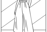 fashion design coloring pages