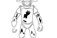 fnaf animatronics coloring pages